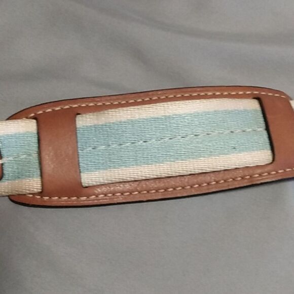 Coach Hampton Watercolor‎ Stripe Small Hobo Bag USED - Picture 10 of 14